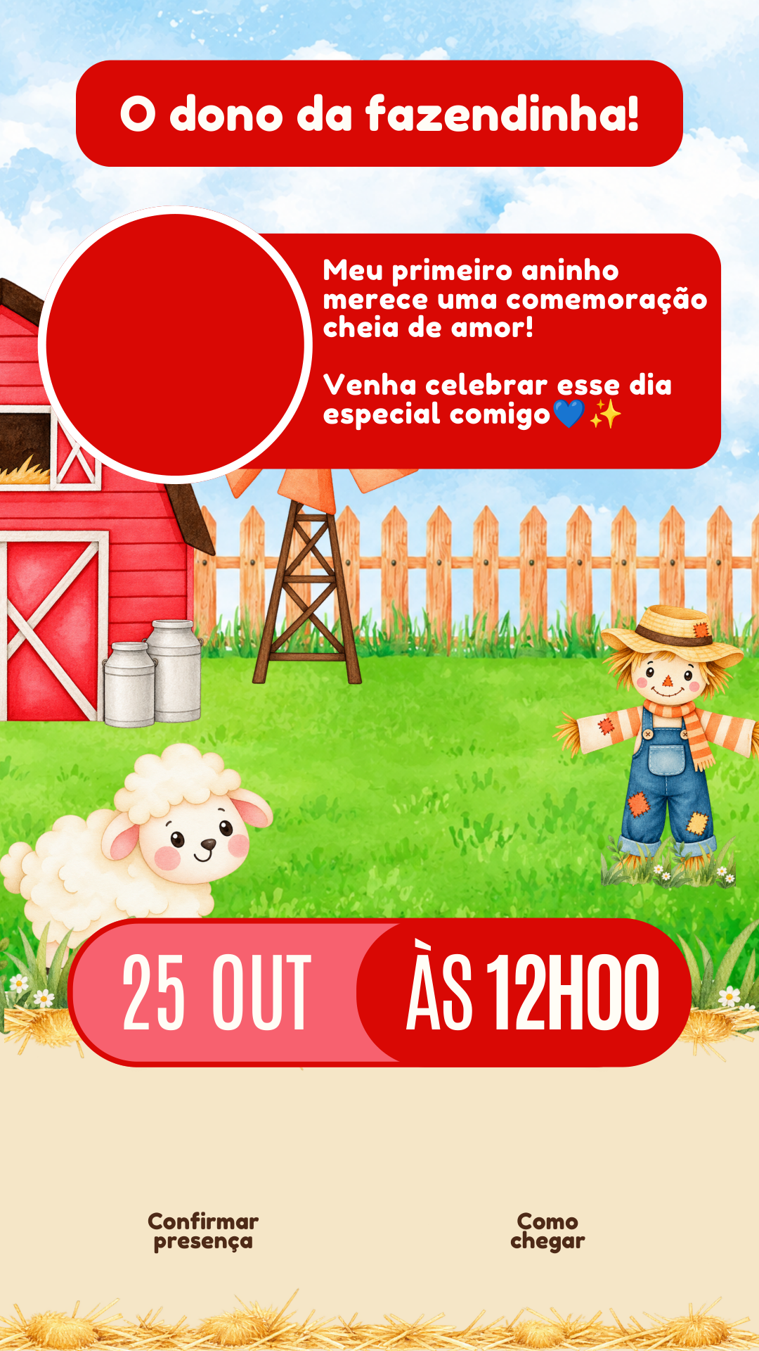 O dono da fazendinha: informações do aniversário de Luís Miguel